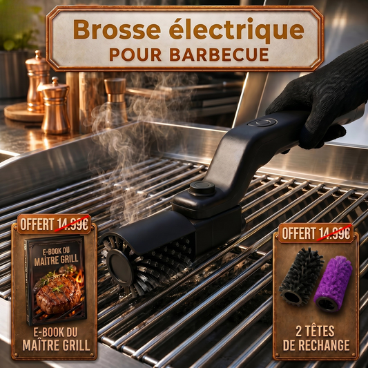 GRILLFIRE Pro - Brosse Electrique